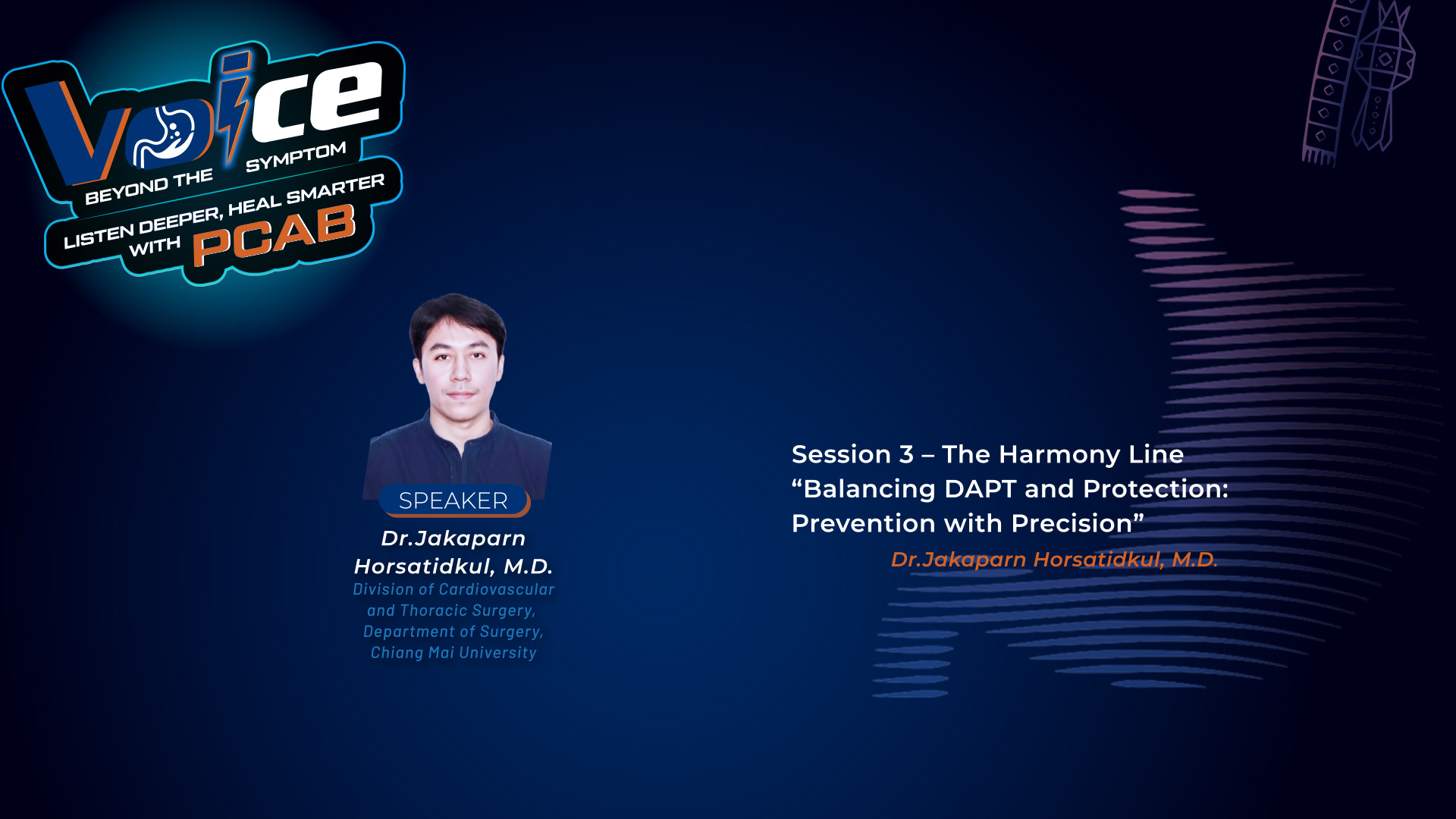 The Harmony Line “Balancing DAPT and Protection: Prevention with Precision”