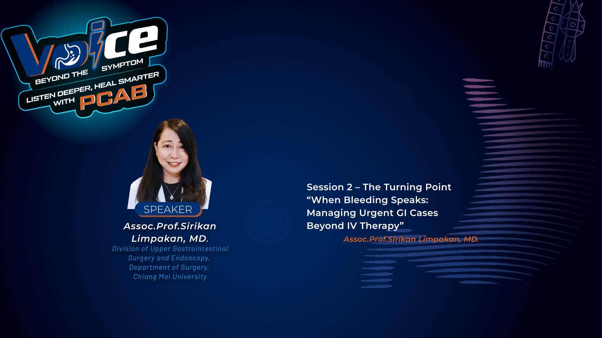 The Turning Point “When Bleeding Speaks: Managing Urgent GI Cases Beyond IV Therapy”